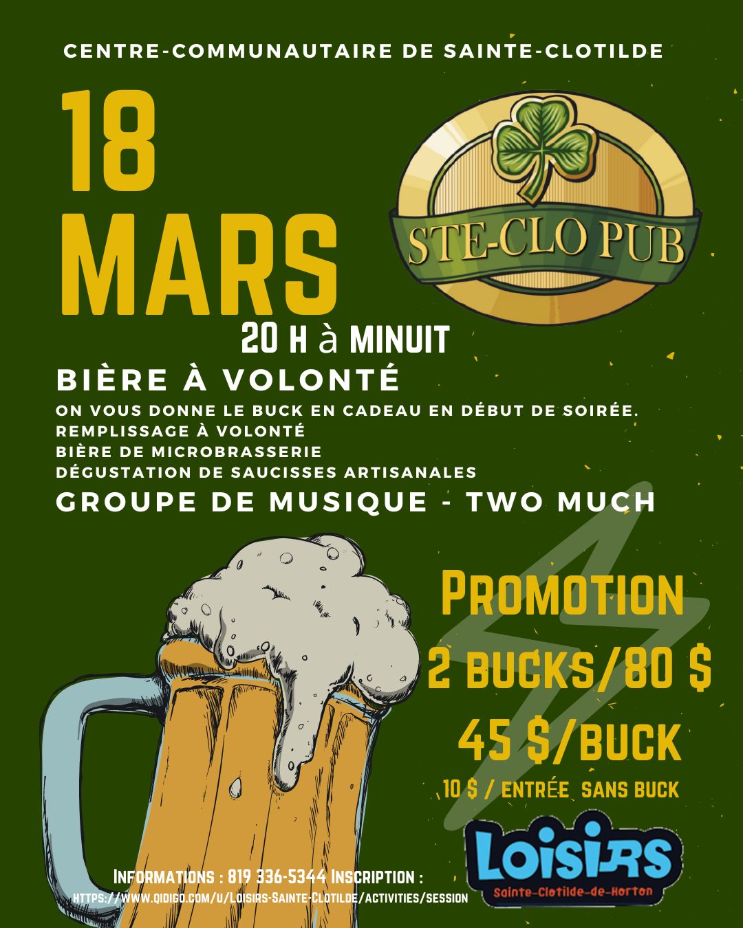 Accueil Municipalité de SainteClotildedeHorton